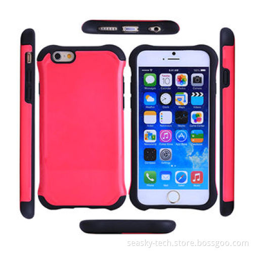 Dual-layer hard phone case for iPhone 4.7"